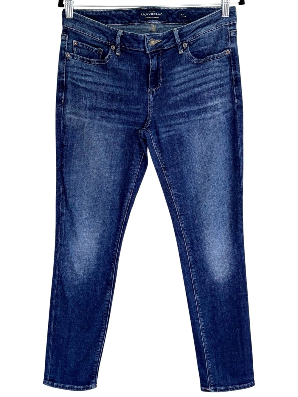 LUCKY BRAND Lolita Skinny Jeans Dark Wash Mid Rise Stretch Denim Size 8/29